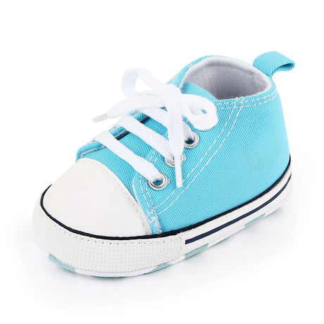 Baby Canvas Classic Sneakers Newborn Print Star Sports Baby Boys Girls First Walkers Shoes Infant Toddler Anti-slip Baby Shoes