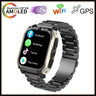 2024 New KOM8 4G LTE HD Dual Camera Smartwatch Face Recognition GPS SIM Card Google Play Store Payment Function Men Watch