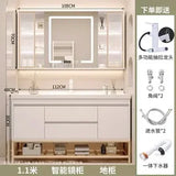 Washbasin Mirror Drawer Wall White Bathroom Cabinets Vanity Luxury Bathroom Cabinets Make Up Organizer Gabinete Room Furniture