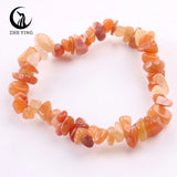 Stretch Natural 5-8mm Chips Bead Bracelet Healing Crystal Energy Fashion Jewelry for Women Men Girl Birthday Gift