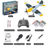 JIKEFUN RC Airplane 2.4GH 4CH 150mm Z61 Wingspan 3-Axis One Key U-Turn Aerobatic Xpilot Stabilization System EPP Rc Plane Toys