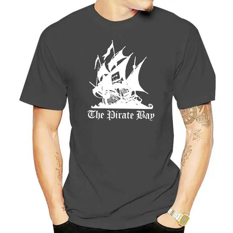 fashion mens t-shirt PIRATE BAY mininova TORRENT Demonoid napster Nerd T-Shirt SIZES S-5X MAN T-SHIRT