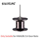 SOLOKING Reel Spool for HIAW200 /Acura HICC50 /GKA300/ Baitcasting Reel Spare Spool