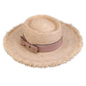 Wide Brim Sun Hats Fashion Flat Top Bowknot Panama Cap Floppy UV Protection Straw Hats Women