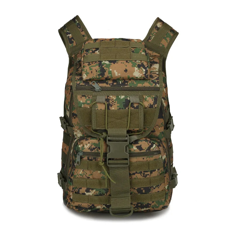 40L Military Tactical Waterproof Backpacks Large Capacity Portable Fishing Hunting Bags Outdoor Sports Climbing Camo Backpack