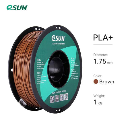 eSUN PLA+ Filament For 3D Printer 10Pcs 1.75mm PLA Plus 3D Printer Filament Accuracy +/- 0.03mm 10KG  PLA+ 3D Printing Material