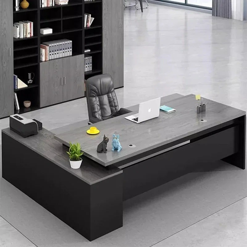 Laptop Monitor Office Desk Storage Standing Reception Conference Computer Desks Corner Executive Escritorio Modern Furniture