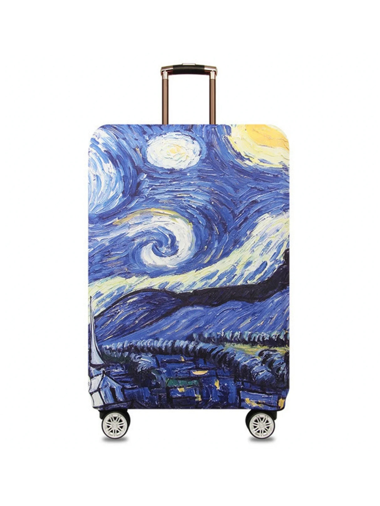 Luggage Cover Stretch Fabric Suitcase Protector Baggage Dust Case Cover Suitable for18-30 Inch Suitcase Case Travel Organizer