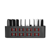 Multi port socket 16 port bracket charger HUB 5V2A150W USB output 3.5A high-power fast charger for mobile phone