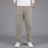 Middle Aged Men's Loose and Comfortable Pure Cotton, New Fashion and Versatile in Spring and Summer