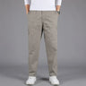 Middle Aged Men's Loose and Comfortable Pure Cotton, New Fashion and Versatile in Spring and Summer