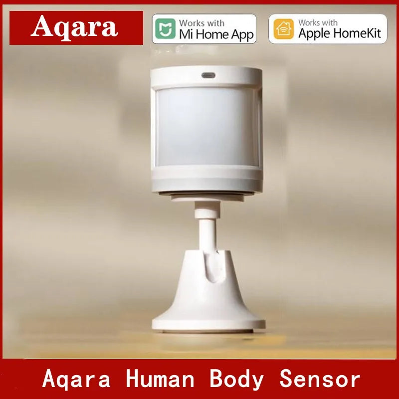 New Aqara Motion Sensor Smart Human Body Sensor Body Movement Wireless ZigBee Gateway Smart Home For Xiaomi Mijia Home Homekit