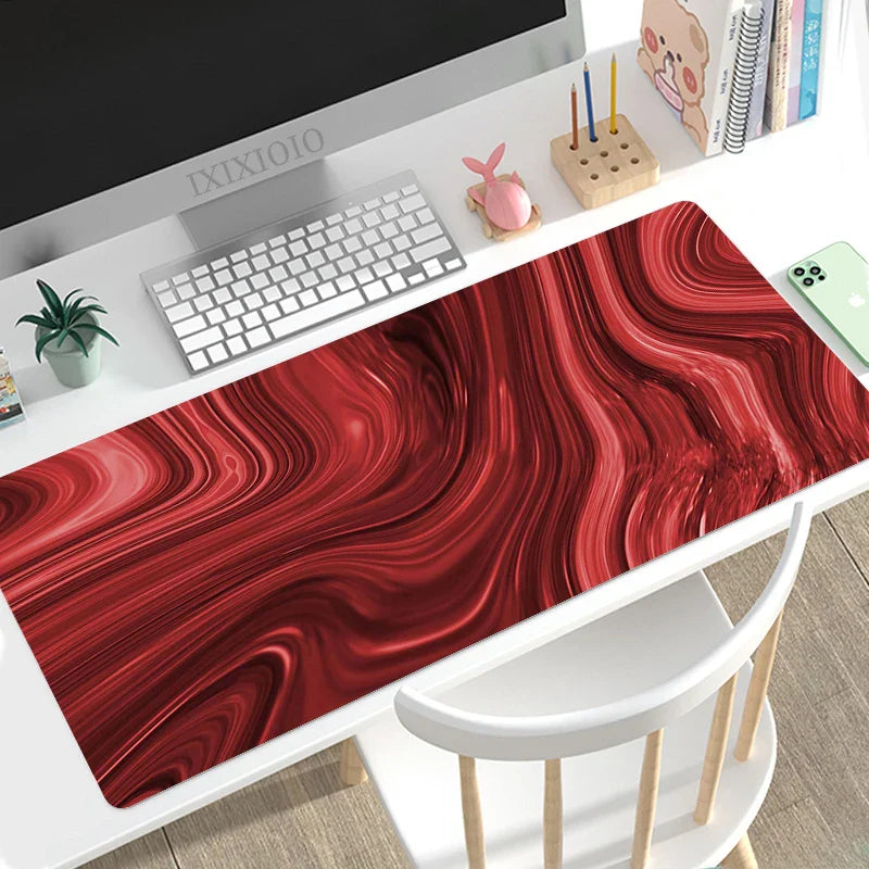 Mouse Pad Gamer Fashion Marble XL Computer Home Large Mousepad XXL Mechanical Keyboard Pad Non-Slip Office Accessories Mice Pad