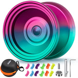 MAGICYOYO Professional Responsive Yoyo V8, Dual Purpose Yoyo for Kids Beginners, Replacement Uresponsive Yoyo Bearing