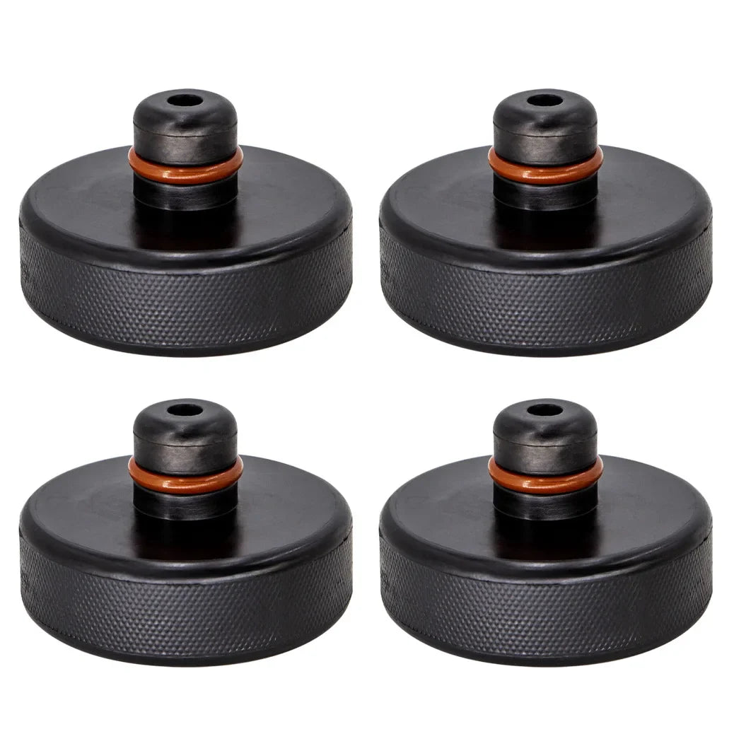 4Pcs Rubber Floor Lifting Jack Pad Axle Stand Adapter Pucks Tool Chassis For Tesla Model 3 S X Y Car Tire Repair Nail Screw Kit