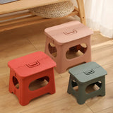 Portable Plastic Folding Stool Outdoor Fishing Stool Small Stool Kindergarten Children's Bench Adult Low Stool Folding Stool