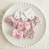 10Pcs/Lot  Children's Cute Headwear Hair Accessories Baby's Basic Bow Tie Band Set Small Scrunchie Kids Elastic Hair Ties