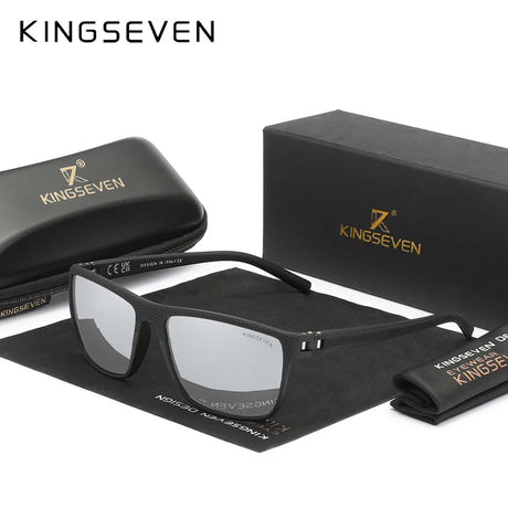 KINGSEVEN Fashion Women‘s Sunglasses New Design Rainbow Mirror Lens Polariz UV400 Glasses Chroma Party High Quality Men Eyewear