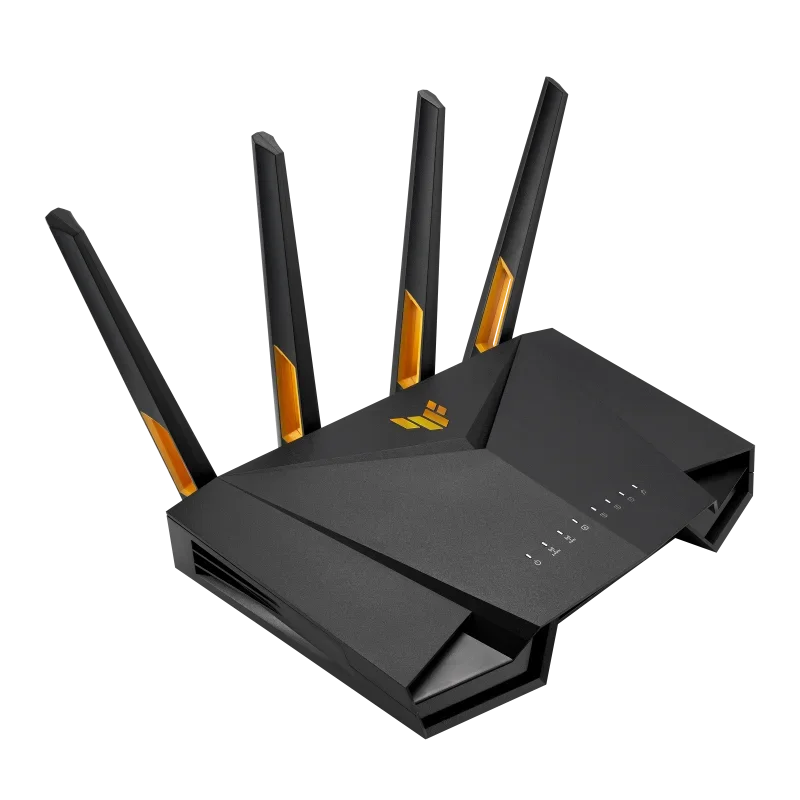 ASUS TUF Gaming AX3000 V2 Dual Band WiFi 6 Router With Mobile Game Mode 3 Steps Port Forwarding 2.5Gbps AiMesh Ultra Large Range