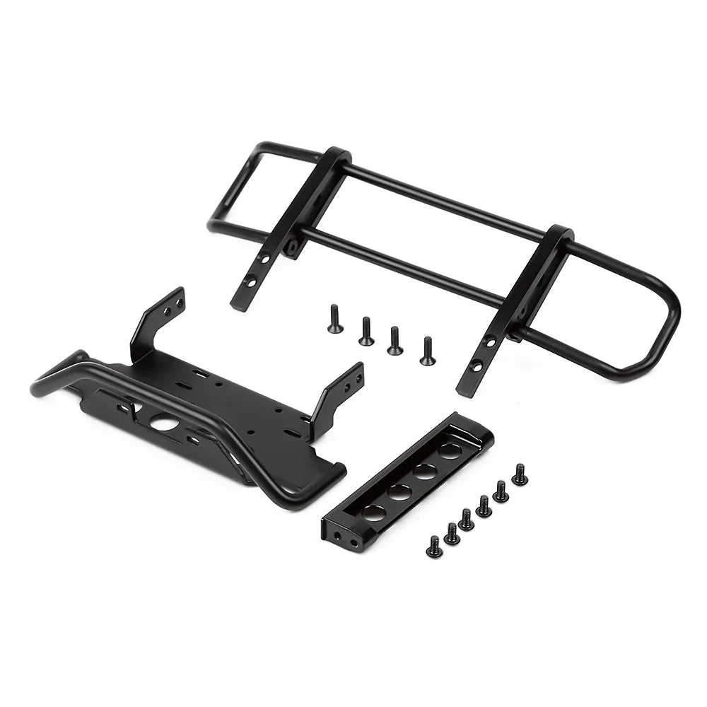 INJORA RC Car Metal Front Rear Bumper for 1:10 RC Crawler TRX4 G500 TRX6 G63 6X6 Upgrade Parts