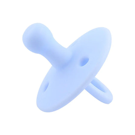 Baby Silicone Pacifier Safe Food Grade Teether Newborn Soother Solid Color Dummies Silicone Nipple For Baby Chew Accessories