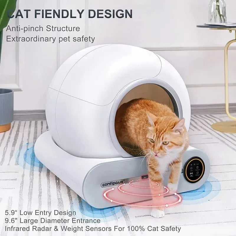 Cat Litter Box Automatic Cleaning Sandboxes for Automatic Cleaning Cats Cats Pet Products Litter & Housebreaking Pet Accessories