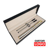 Luxury Metal Gel Pens In Gift Box Custom Logo Office & School Supplies Business Gift Box Packaging Roller Pen stationary