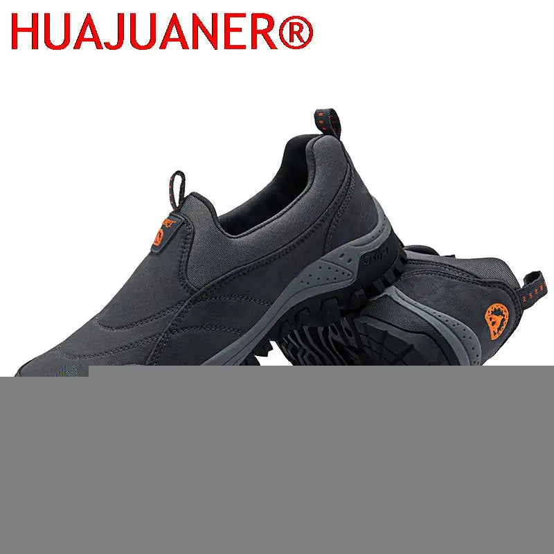 HUAJUANER Fall New Casual Shoes Mens Breathable Zapatillas Hombre 46 Large Size Slip-on Soft Platform Outdoor Men Sneakers