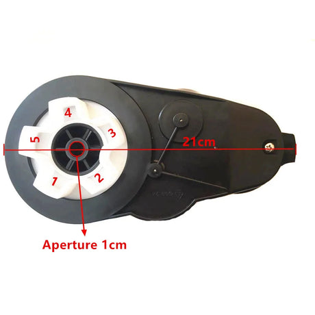 Children's toy electric vehicle gearbox with 6V RS550 motor, five plum blossom drive gearbox with motor accessories