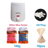 Wax Heater Machine for Hair Removal Paraffin Warmer Depilation Kit Waxing Melting Depilatory Dipping Pot