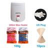 Wax Heater Machine for Hair Removal Paraffin Warmer Depilation Kit Waxing Melting Depilatory Dipping Pot