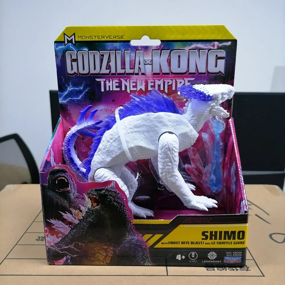 Godzilla Model VS Kong New Empire 2024 Action Figure Joints Movable Skar King Shimo Titanus Doug Kids Birthday Gifts Collectible