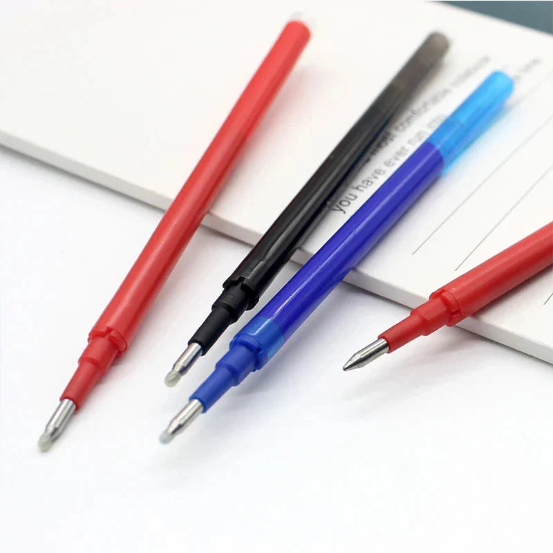 Pilot Frixion Pen Erasable Gel Pen Set 0.5mm Blue/black/red Replaceable Refill Student Writing Tool Supplies Japanese Stationery