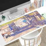 Mouse Pad Gaming Anime Street XL Computer HD New Mousepad XXL keyboard pad Natural Rubber Soft Office Accessories Mice Pad