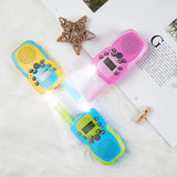 T388 Walkie Talkie Children Radio Receiver Walkie Talkie Toy Kids Birthday Gift Child Toys for Boys Girls 3 Km Hand-held 2Pcs