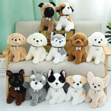 Cute Simulation Of Many Kinds Of Dog Plush Toys Delicate Small Kawaii Two Ha Dolls For Children And Girlfriends Birthday Gifts