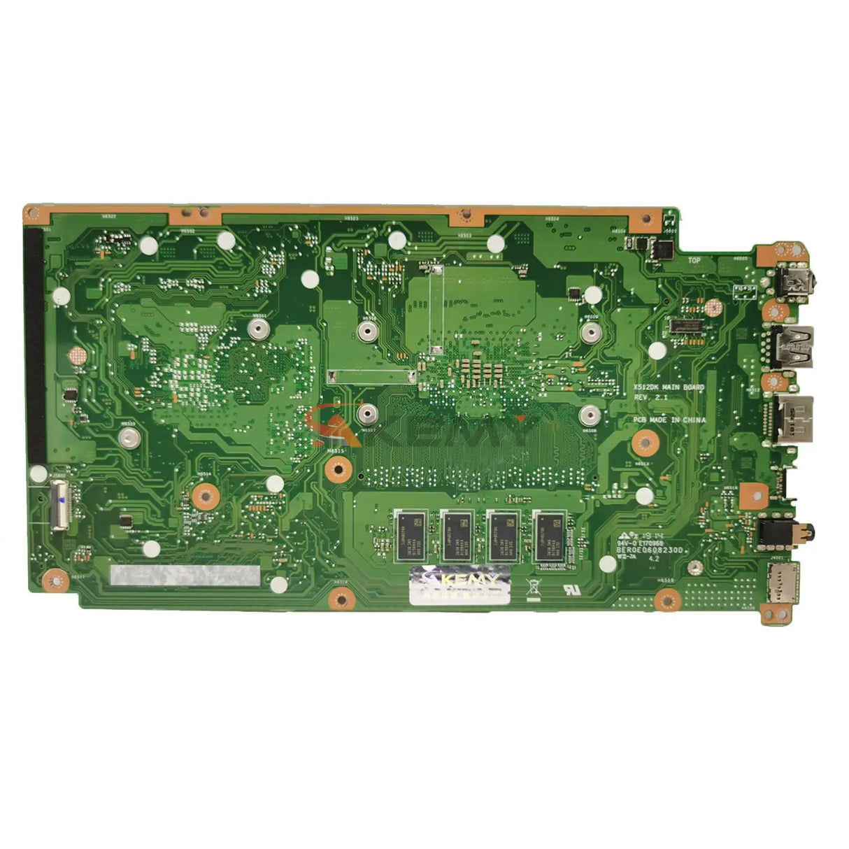 X512DA X712DA Laptop Motherboard For Asus VIVOBOOK F512DK X512D X712D Mainboard 4G-RAM R3-3200 R5-3500 R7-3700U 100% Test