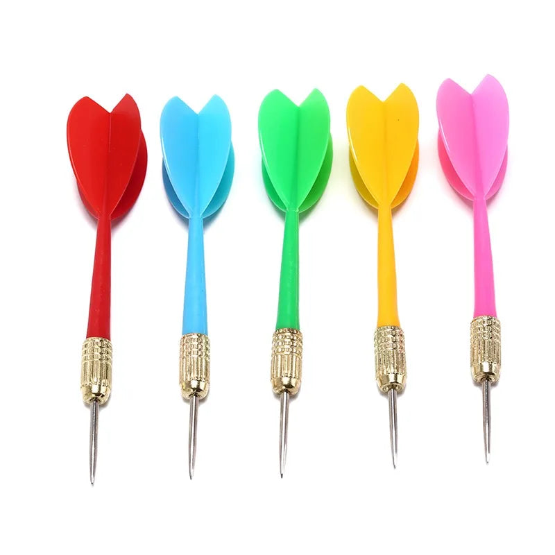 10PCS 11cm Darts Throwing Toy Darts Nice Flight Harrow Point multicolor Plastic Wing Needle Barrel Iron Copper Tip