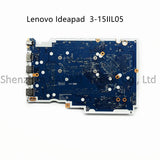 For Lenovo IdeaPad 3-15IIL05 Laptop Motherboard With i3-1005G1 i5-1035G1 CPU 4GB-RAM NM-D031 PN:5B21B36558 5B20S44270 5B21B36563