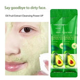 YANFU Skin Lightening Complex Avocado Foam Facial Mask Coated And Moisturizing Replenish Skin Cleaning Packaging Independen R5Q5