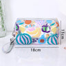 Strawberry Butterfly Fruit Print Clear Makeup Bag Fashion Transparent Travel Fashion Wash Storage Bags Women PVC Cosmetic Bag