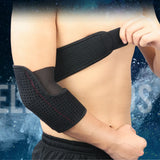 1PCS Sports Elbow Bandage Breathable Elbow Pads Basketball Volleyball Gym Adjustable Sports Safety Arm Sleeve Pads