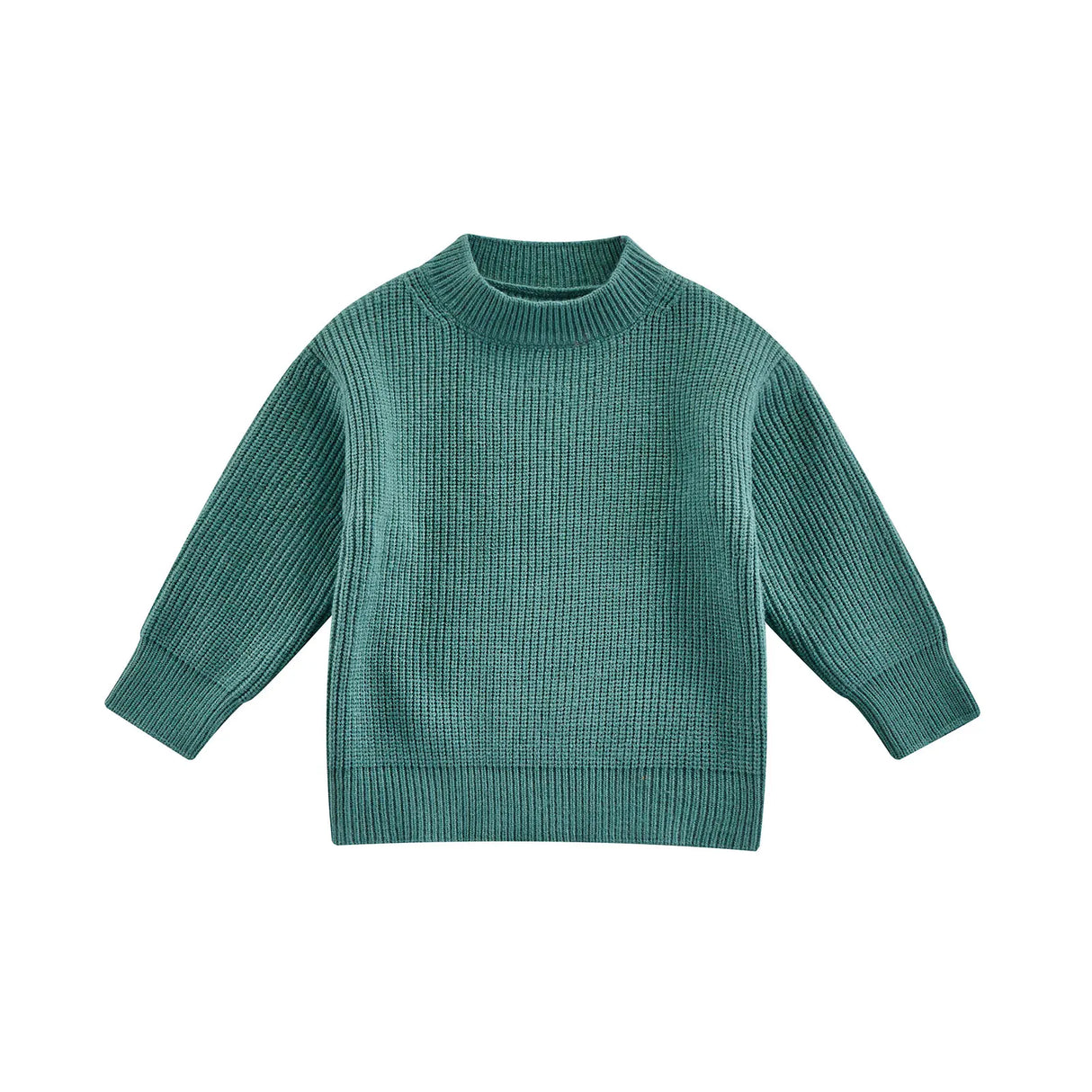 ma&baby 0-6Y Toddler Kid Baby Boy Girl Sweaters Warm Thick Knit Long Sleeeve Solid Color Clothing Fall Winter Clothes