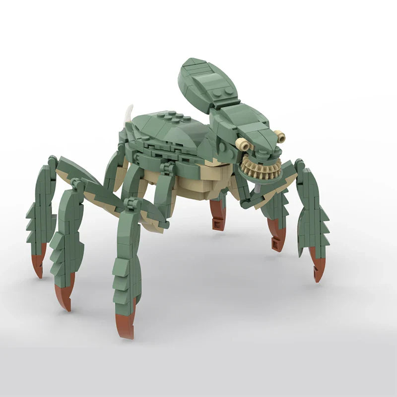 MOC Movie Space Crustacean Beast  Acklay Monster War Building Block Creative Construction Model Assembly DIY Bricks Toy Kid Gift