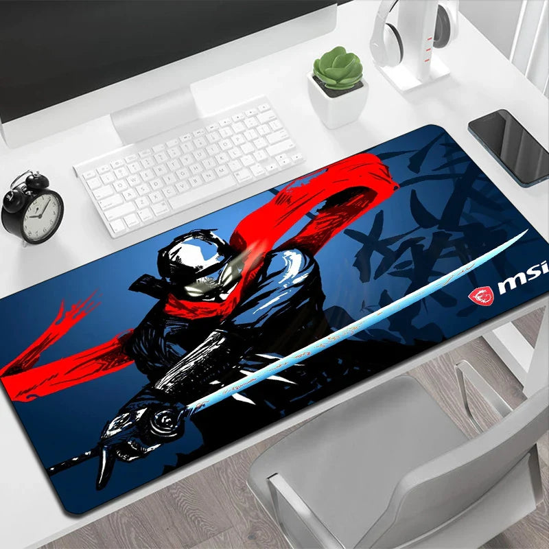 MSI Mouse Pad Large Gamer Anti-slip Rubber Gaming Accessories Mousepad Keyboard Laptop Computer Speed Mice Mouse Desk Play Mat