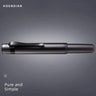 New Hongdian M2 Fountain Pen Mini Black Forest Metaverse design 26# Nib School Office Supplies Writing Stationery Pocket pens