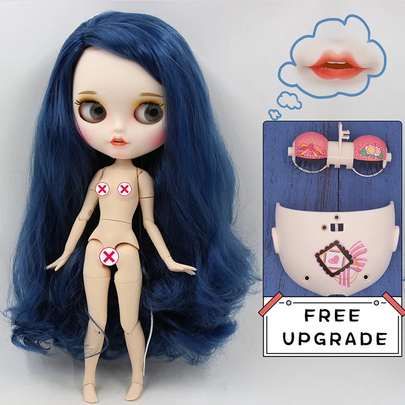 ICY DBS blyth doll CUSTMIZED carvd lips teeth matte face  joint body on sale 1/6 BJD neo azone