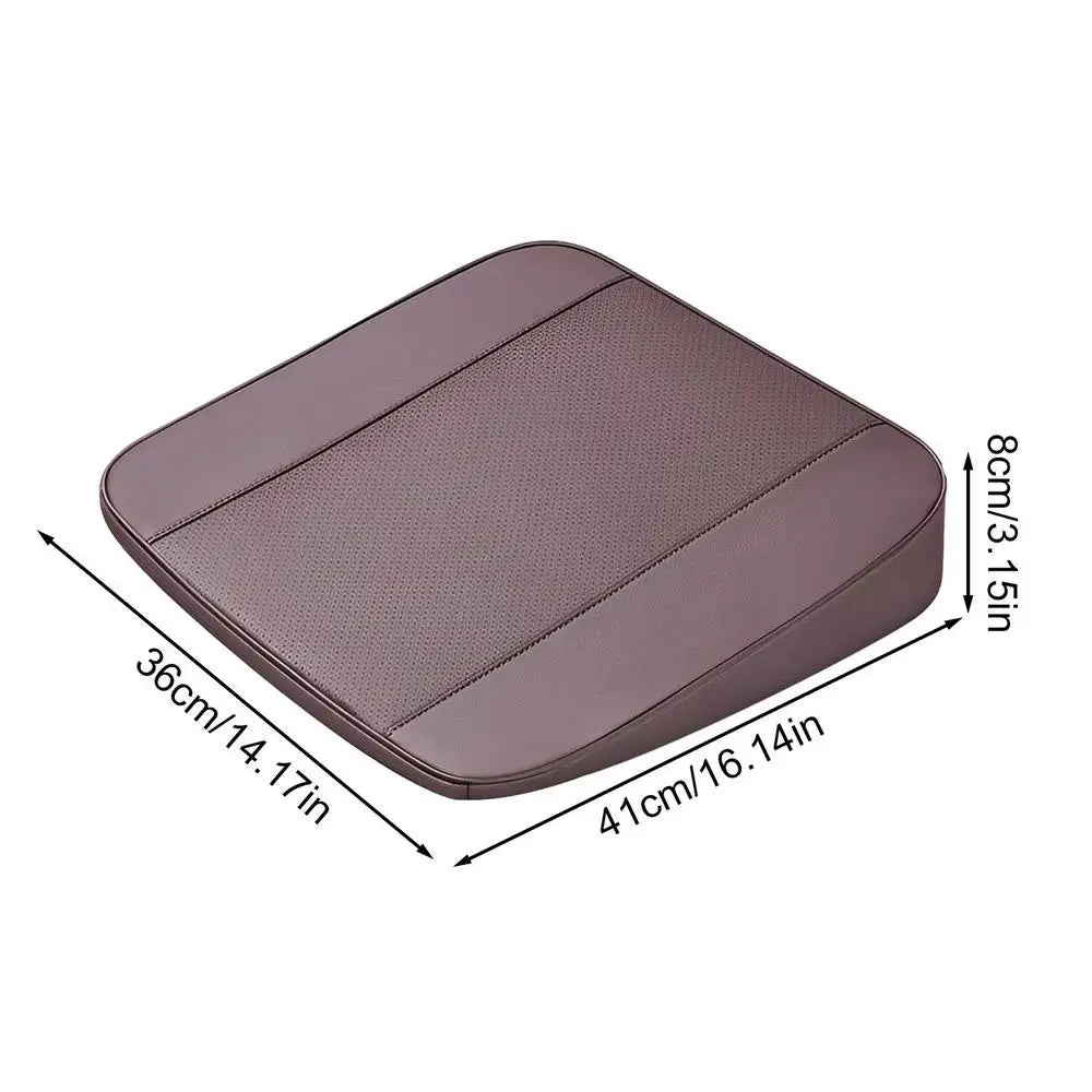 Car Booster Seat Cushion Heightening Height Boost Mat Breathable Portable Car Seat Pad Fatigue Relief Suitable For Cars