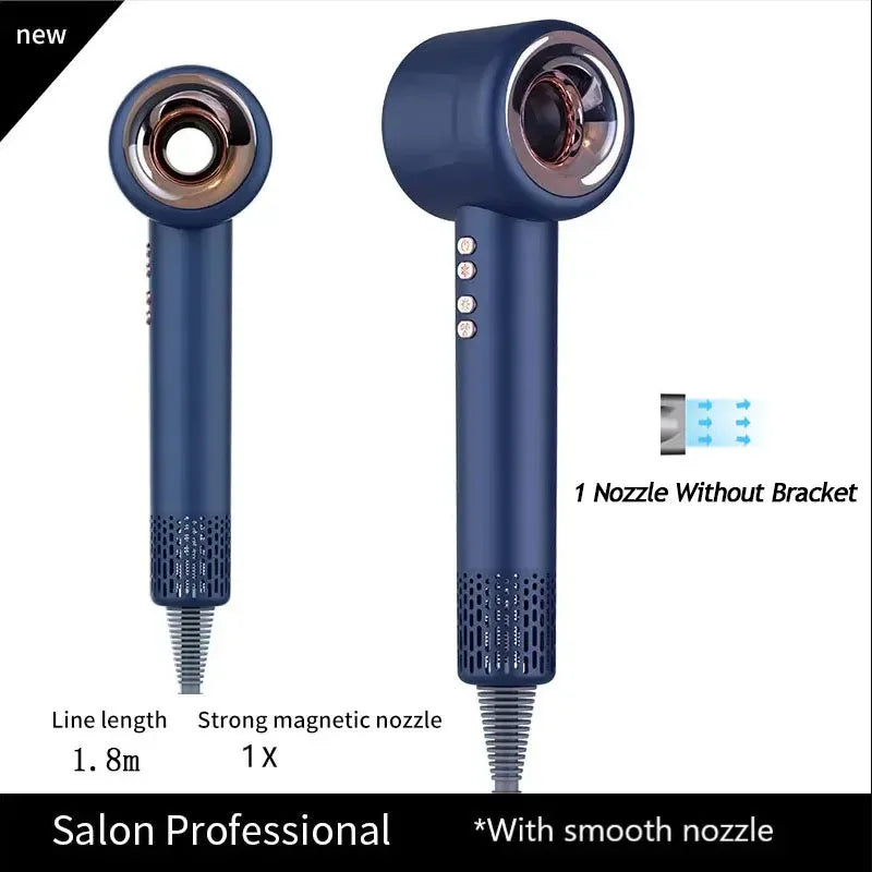 Professional LeaflessHair Dryers Negative Ionic Blow Dryer Household Appliance Personal Hair Care Styling Best Gift For Woman