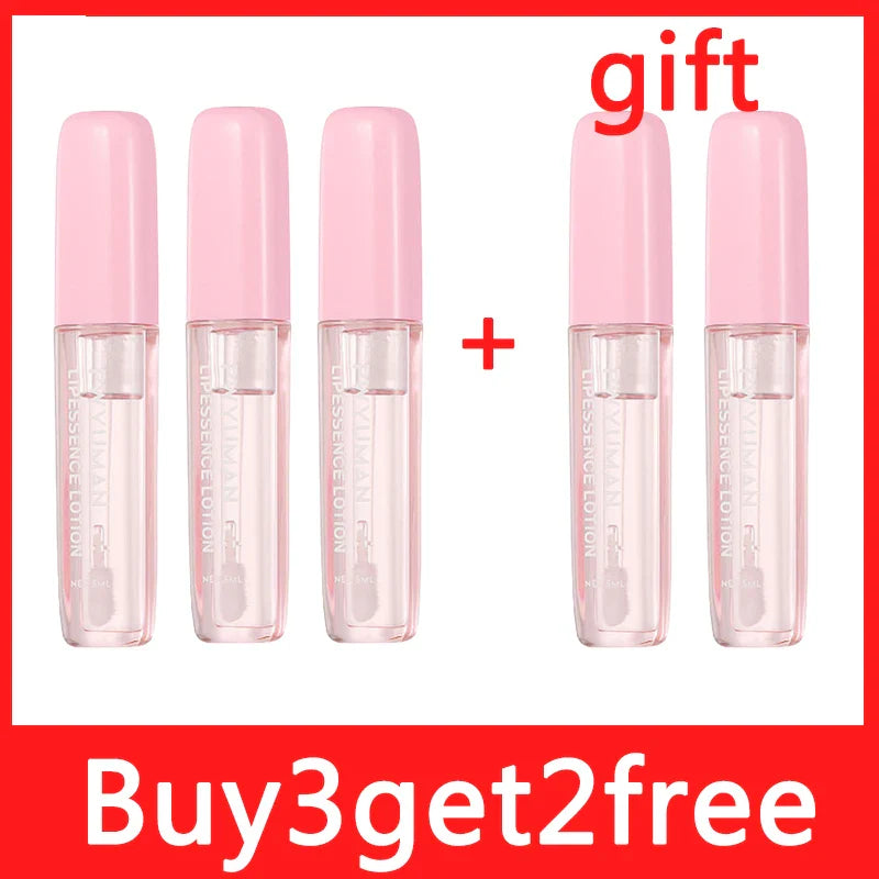 Lip Plumping Gloss Oil Moisturizing Lip Balm Lipstick Exfoliating For Pink Lips Care Moisturizer Female Makeup Korean Cosmetics